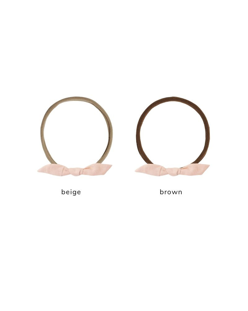 Little Knot Headband || Blush by Rylee + Cru