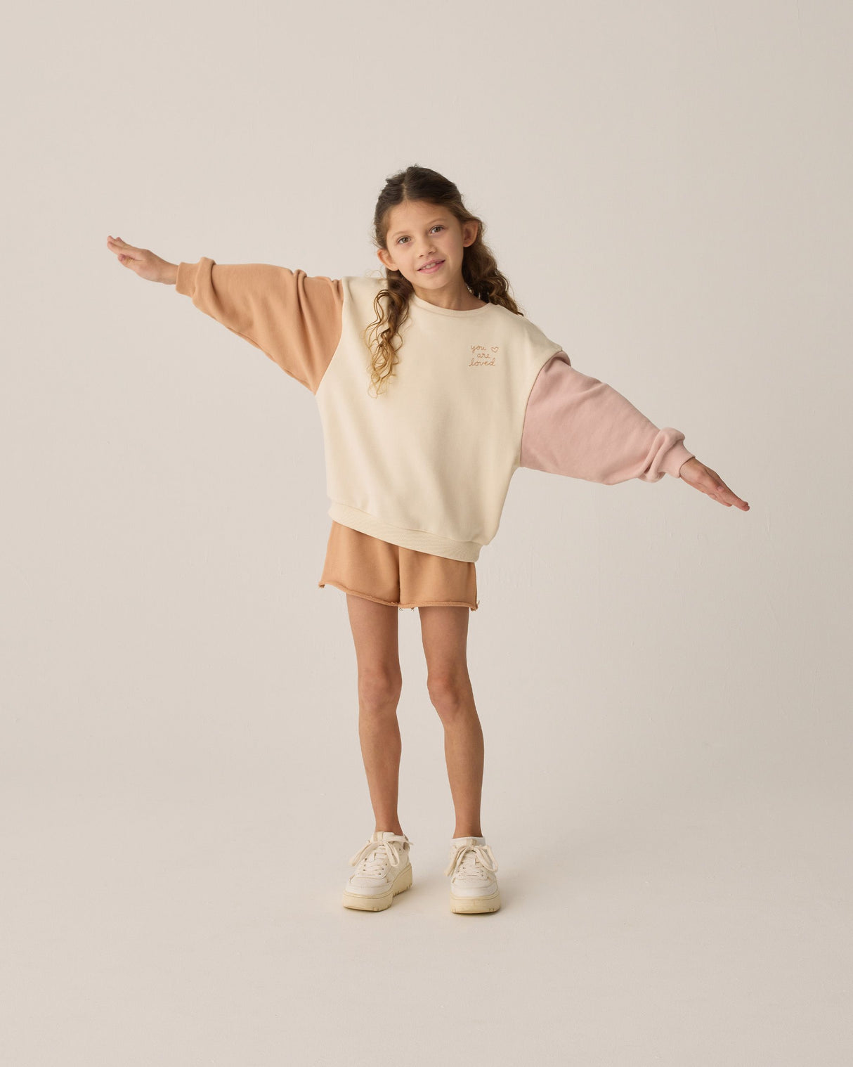 Sweat Short || Grapefruit by Rylee + Cru