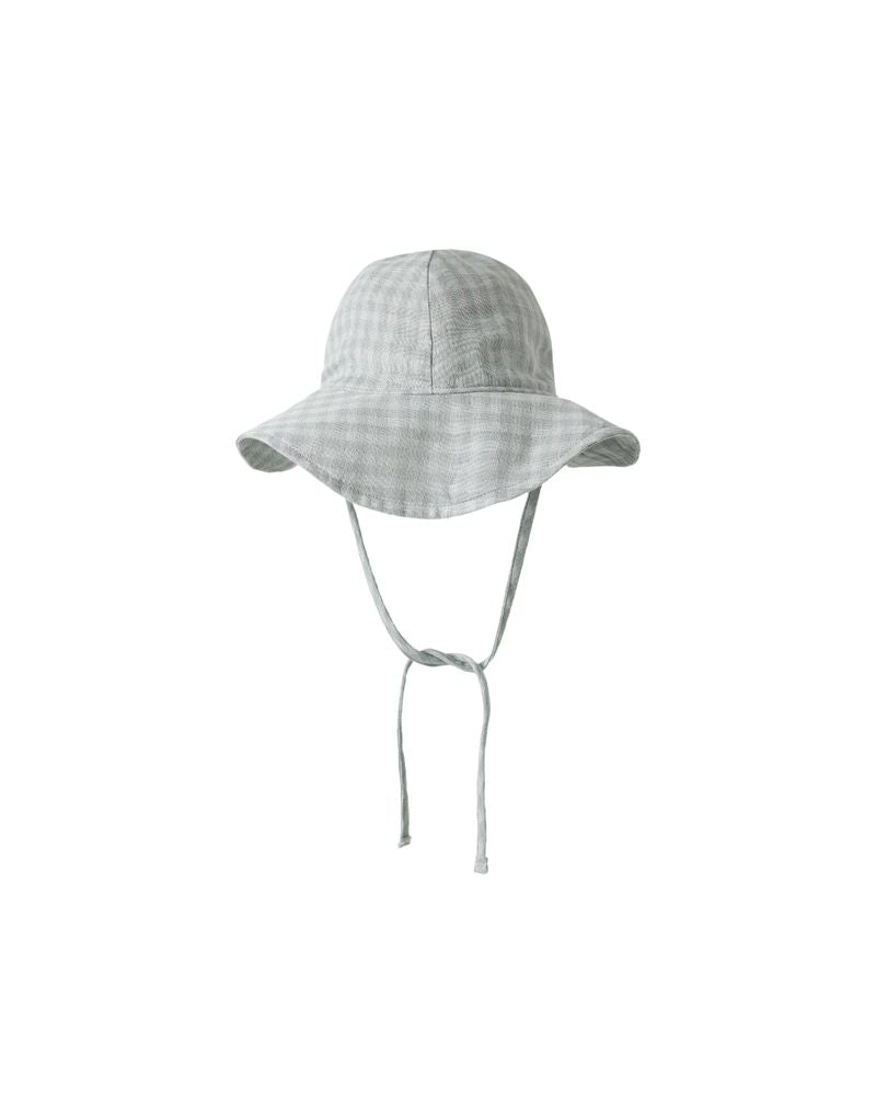 Floppy Sun Hat || Green Gingham by Rylee + Cru