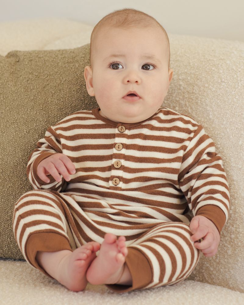 Relaxed Jumpsuit || Cedar Stripe by Quincy Mae