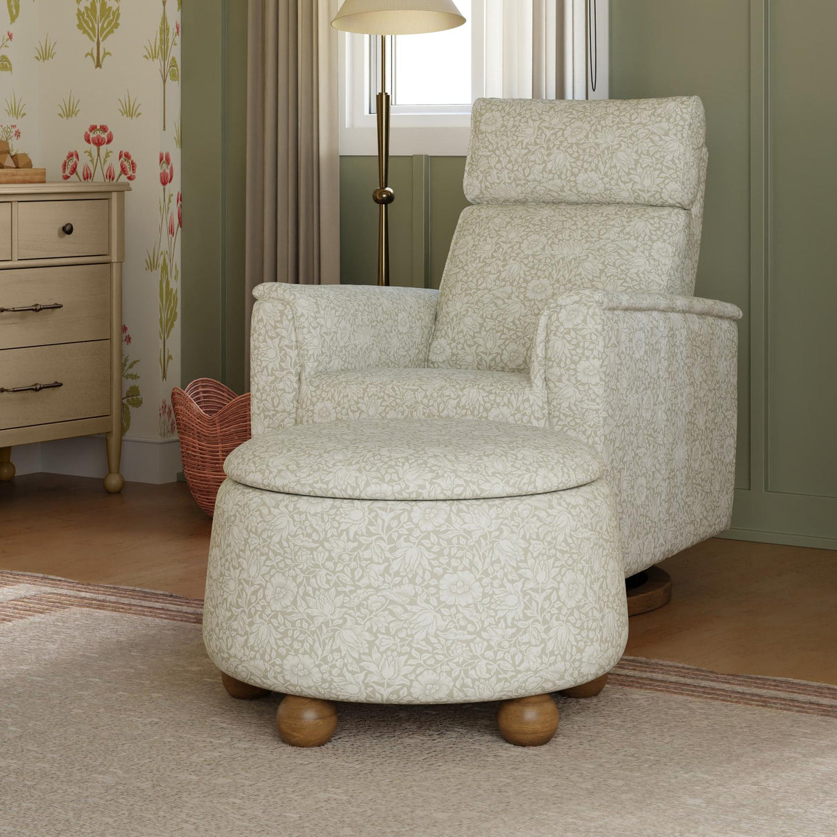 Morris & Co. x Namesake Tuffet Storage Ottoman
