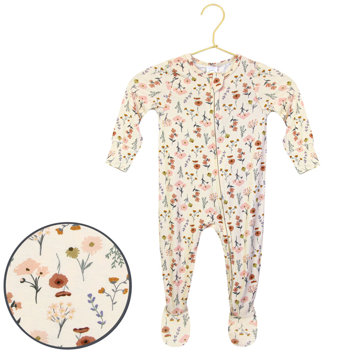 Rachel Zipper Footie by Lou Lou & Company