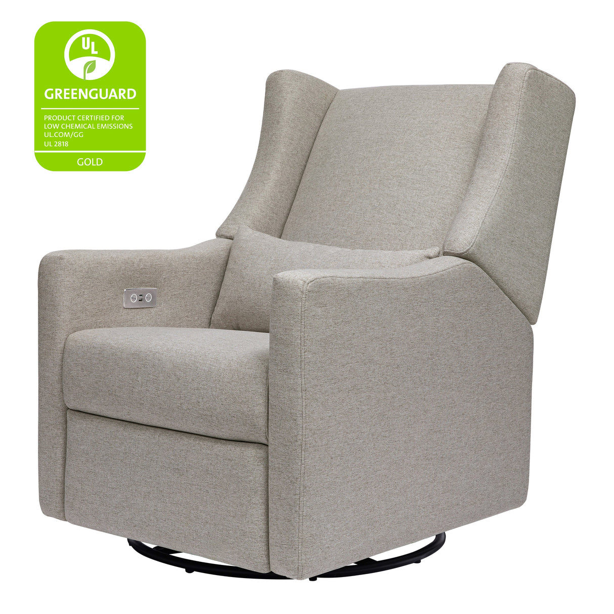 Babyletto Kiwi Electronic Recliner and Swivel Glider with USB port
