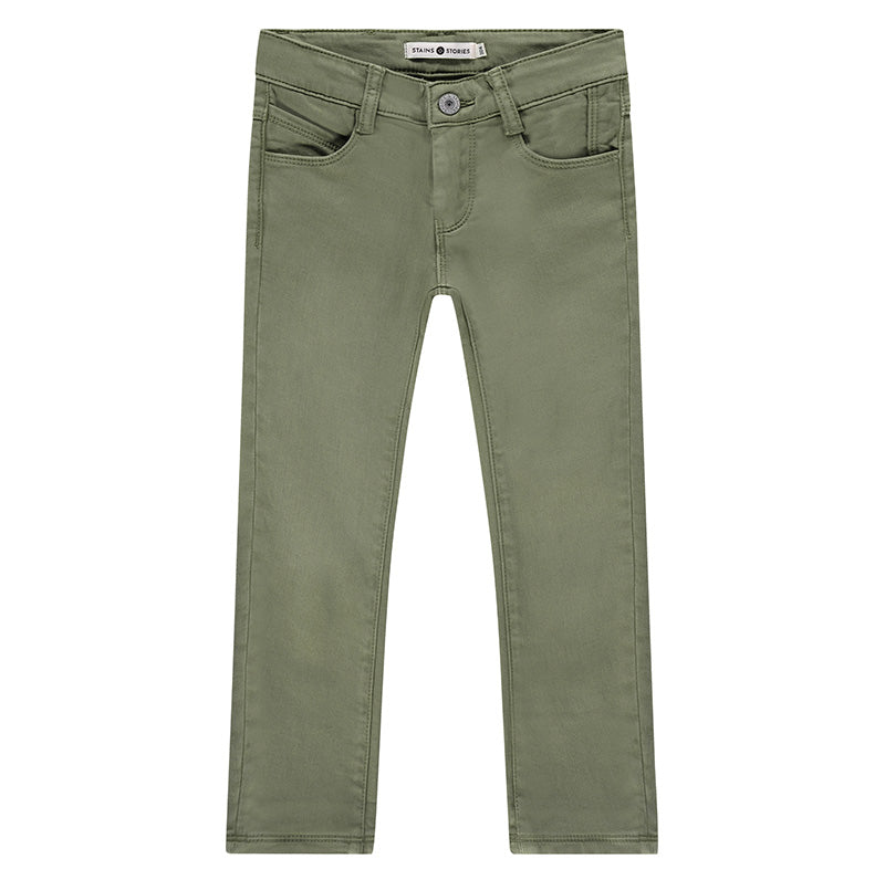 Light Army Green Pants by Stains and Stories