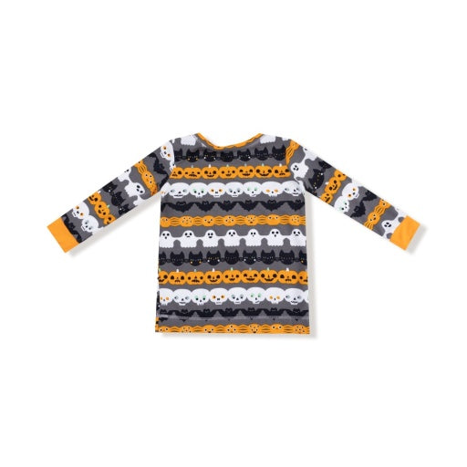 Angel Dear Halloween Paper Garland Glow In The Dark Long Sleeve Loungewear Set