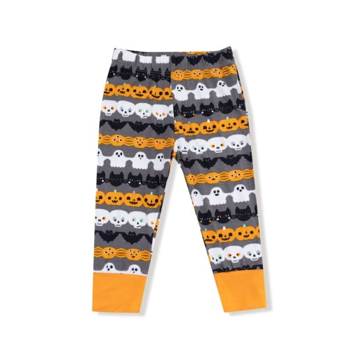 Angel Dear Halloween Paper Garland Glow In The Dark Long Sleeve Loungewear Set