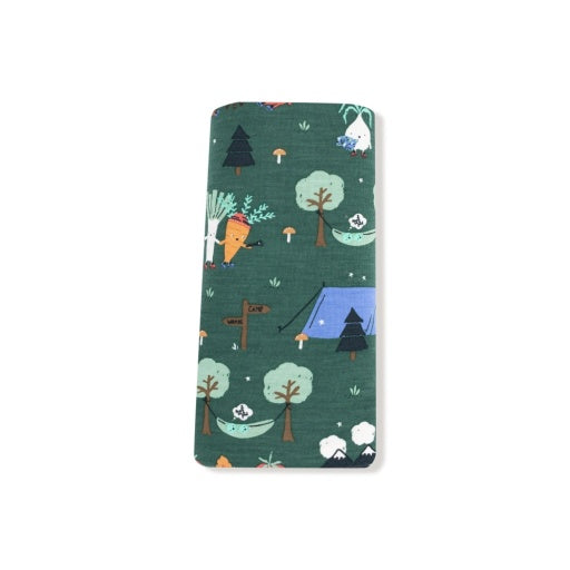 Angel Dear Camping Veggies Swaddle Blanket