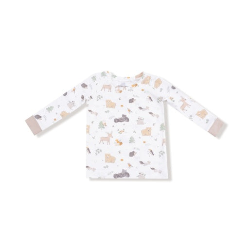 Woodland Babies L/S Loungewear Set by Angel Dear