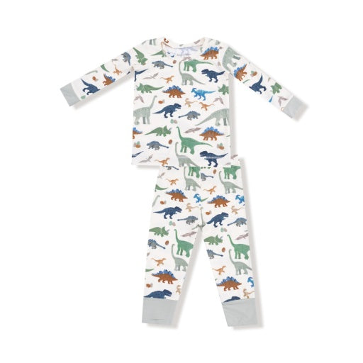 Angel Dear Washy Dinos Long Sleeve Loungewear Set