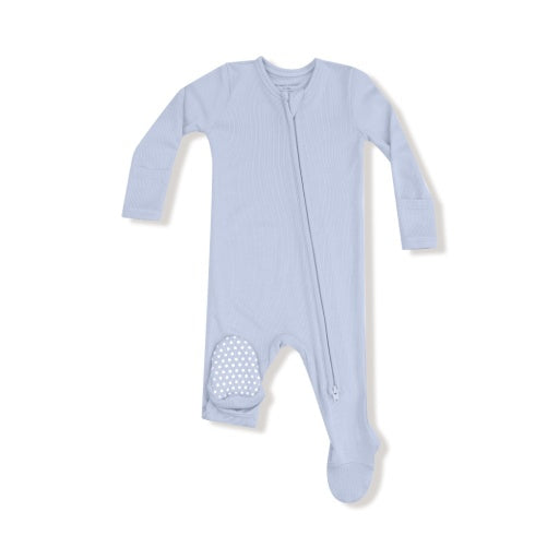 Angel Dear Basics Niagara Mist 2-Way Zipper Footie