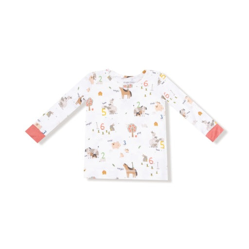 Angel Dear Farm Sounds Long Sleeve Loungewear Set
