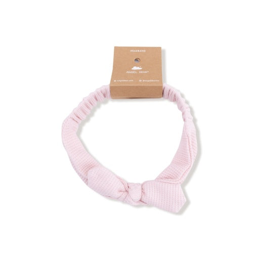 Angel Dear Basics Veiled Pink Knot Headband