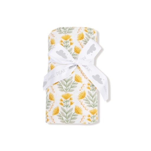 Angel Dear Winter Dandelions Swaddle Blanket