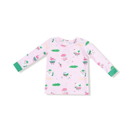 Angel Dear Golf Pros Girl Long Sleeve Loungewear Set