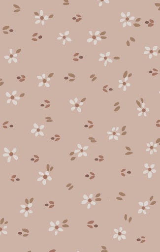 Angel Dear Carrie Floral Pink Bamboo Bow with Nylon Headband