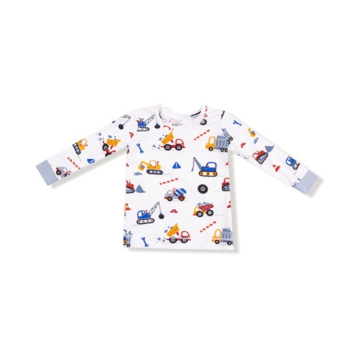 Angel Dear Crayon Construction Long Sleeve Loungewear Set