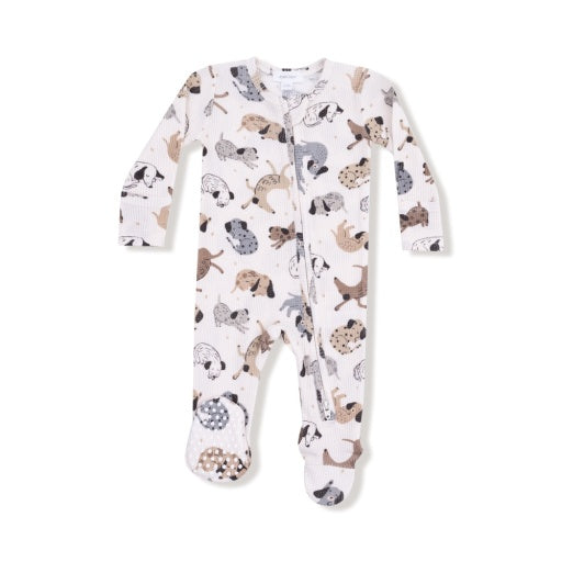 Angel Dear Cozy Pups 2-Way Zipper Footie