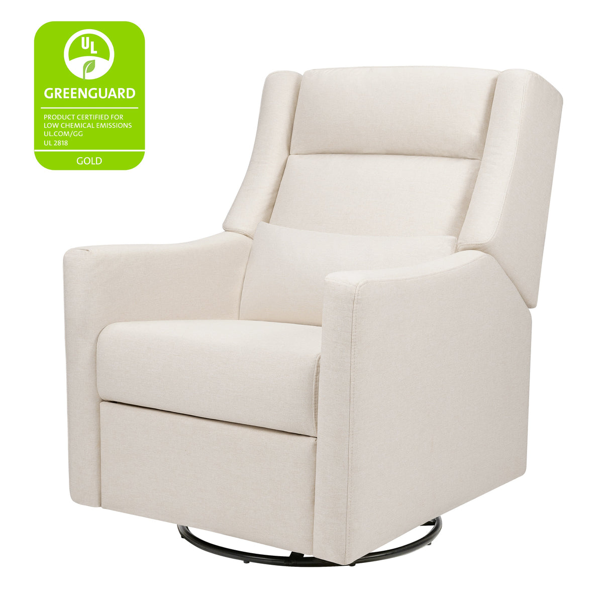 Babyletto Kiwi Plus Power Recliner and Swivel Glider with Power Adjustable Headrest and USB Port