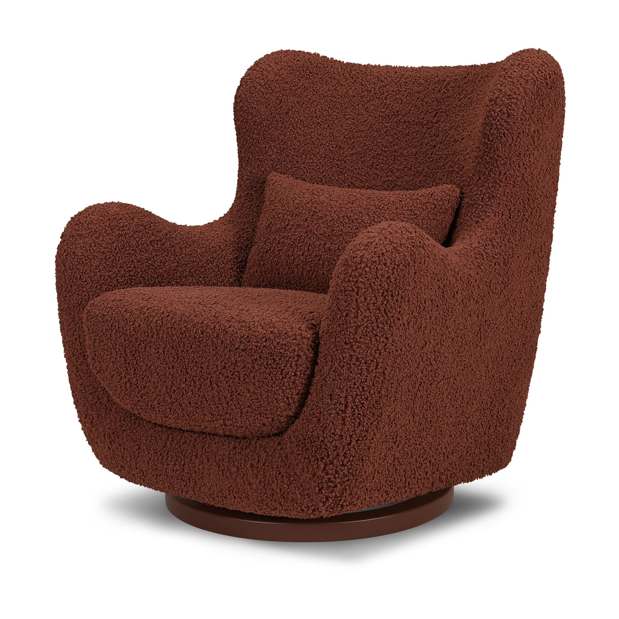 Babyletto Solstice Swivel Glider in Teddy Loop