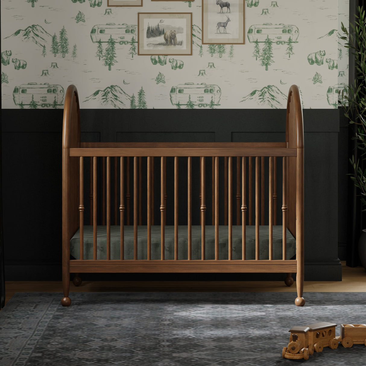 Namesake Alouette 3-in-1 Convertible Spindle Crib