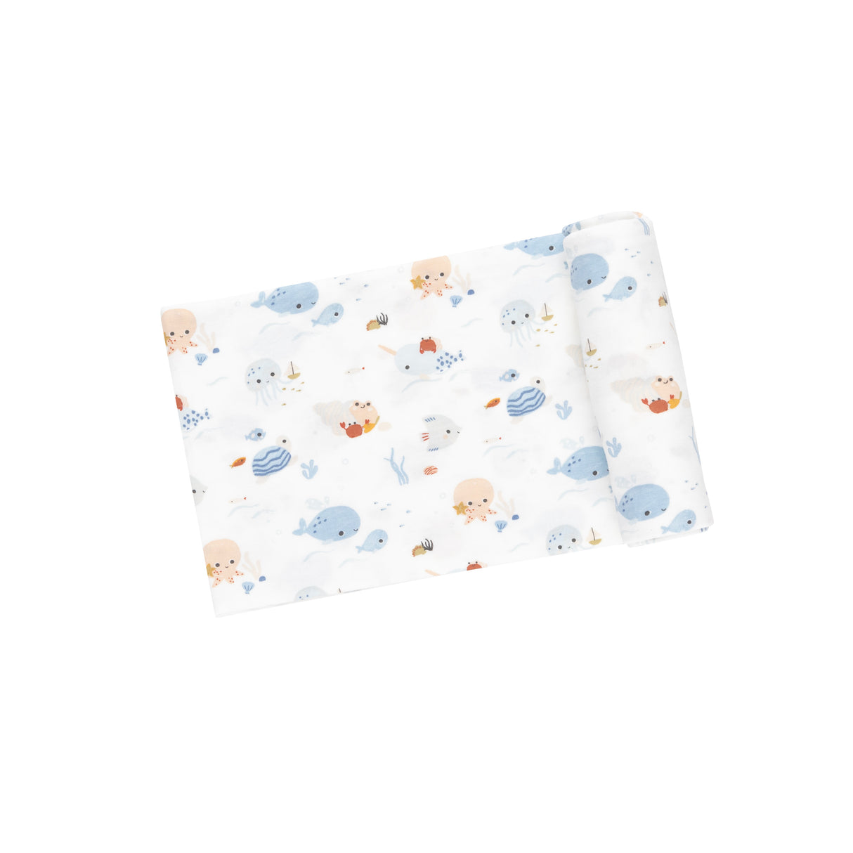 Swaddle Blanket - Cute Ocean by Angel Dear