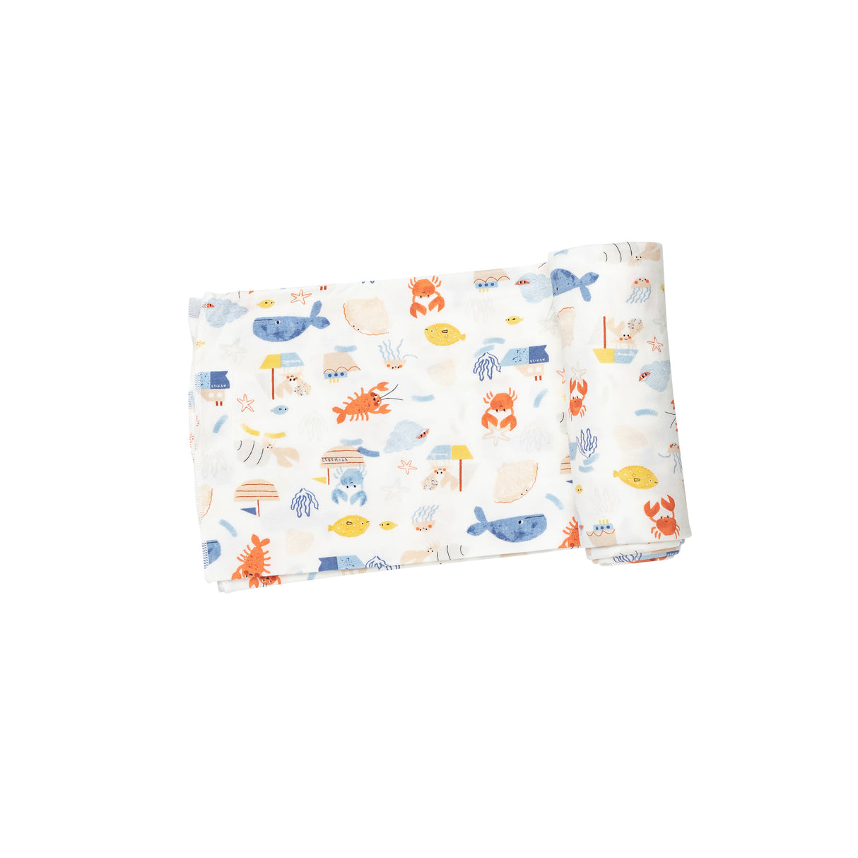 Swaddle Blanket - In the Ocean by Angel Dear