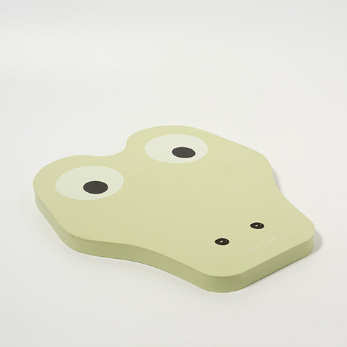 Kids Kickboard Cookie the Croc Light Khaki by SUNNYLiFE