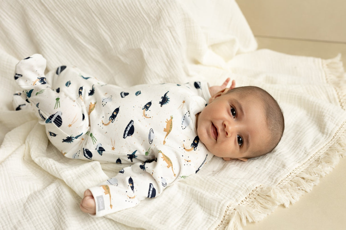 Space Dino Footie by Coccoli