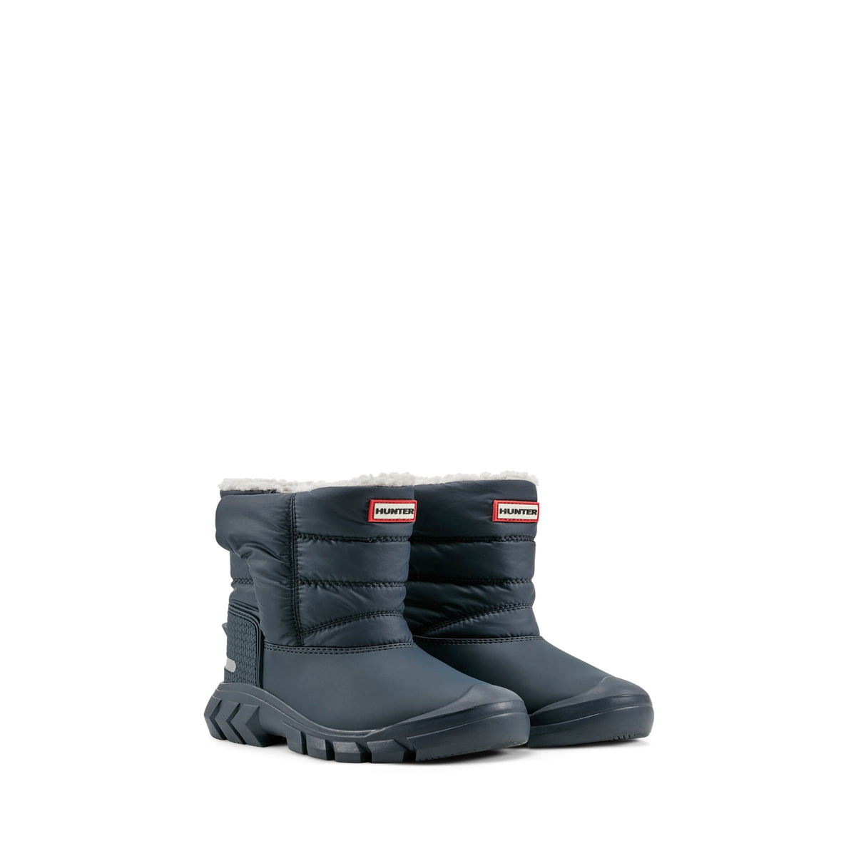 Little Kids Insulated Snow Boots - Dark Blue by Hunter Boots