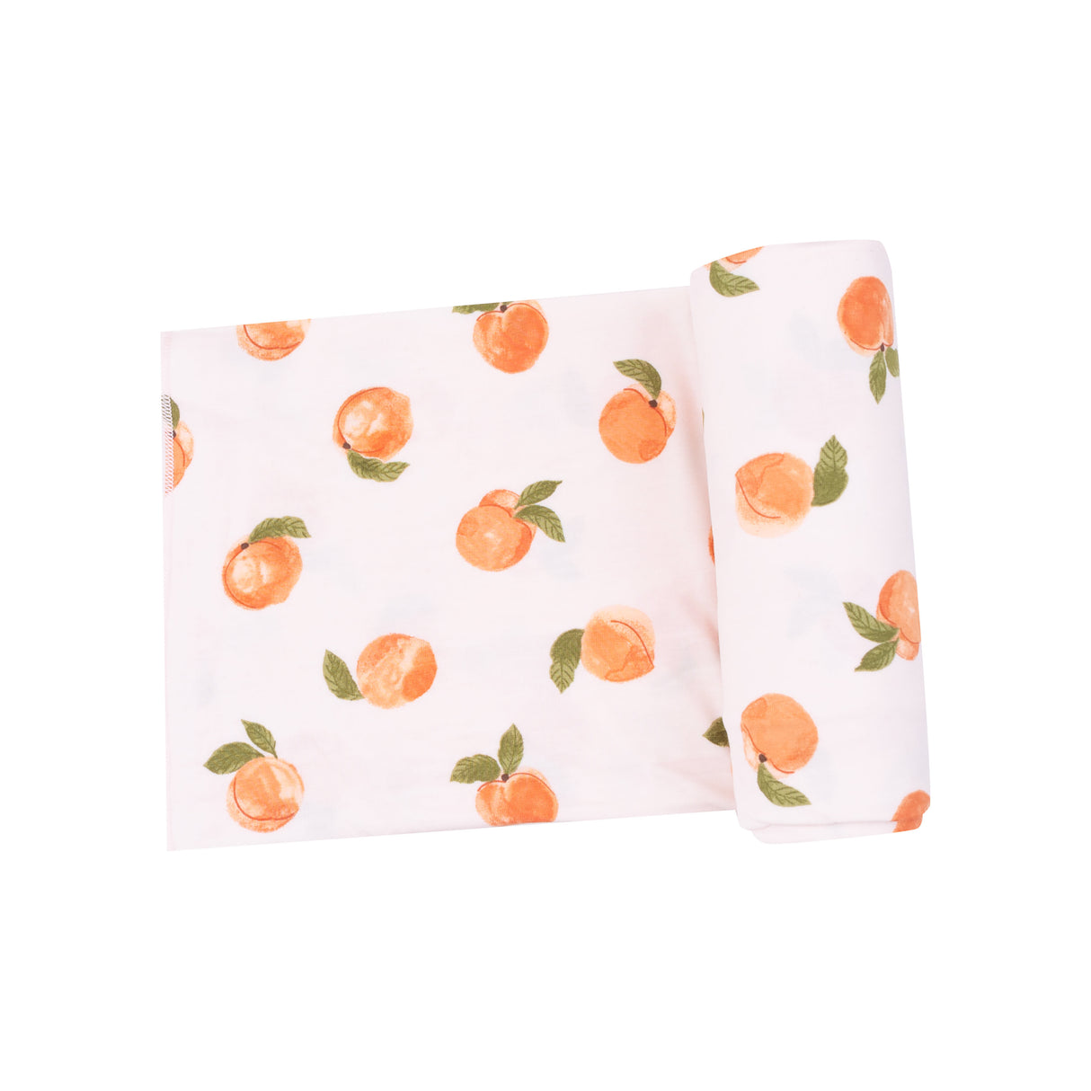 Watercolor Peaches Swaddle Blanket by Angel Dear