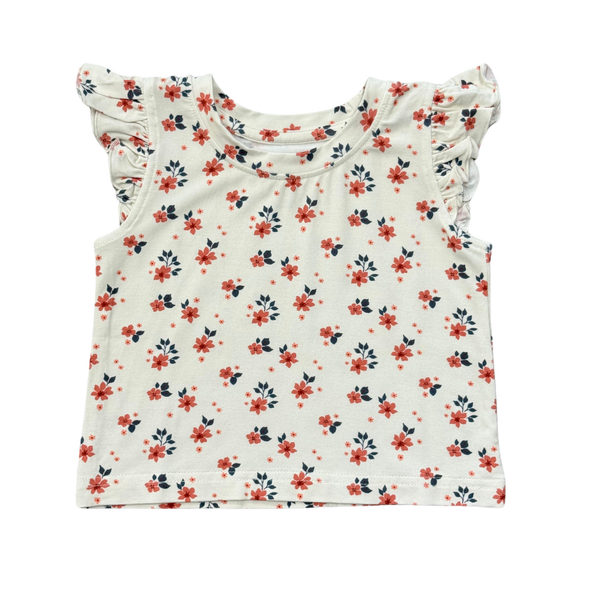 Girl's Sleeveless Top- Maya Floral by Babysprouts
