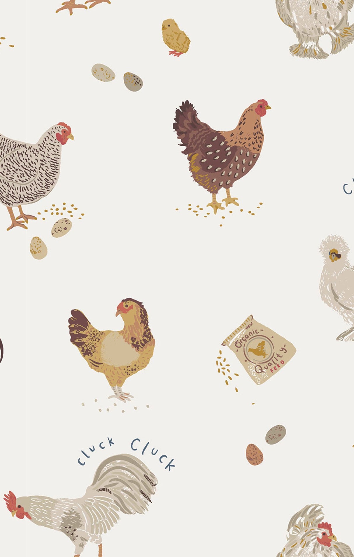 Collector Chickens - Unisex - Swaddle Blanket by Angel Dear