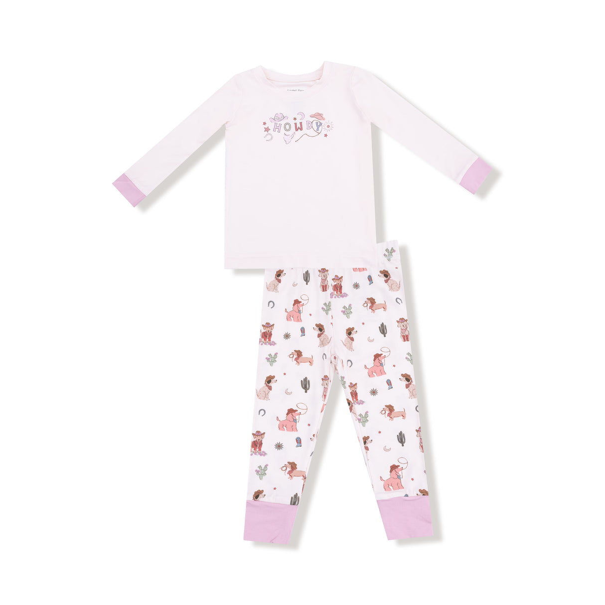 Cowgirl Dogs - L/s Loungewear Set by Angel Dear