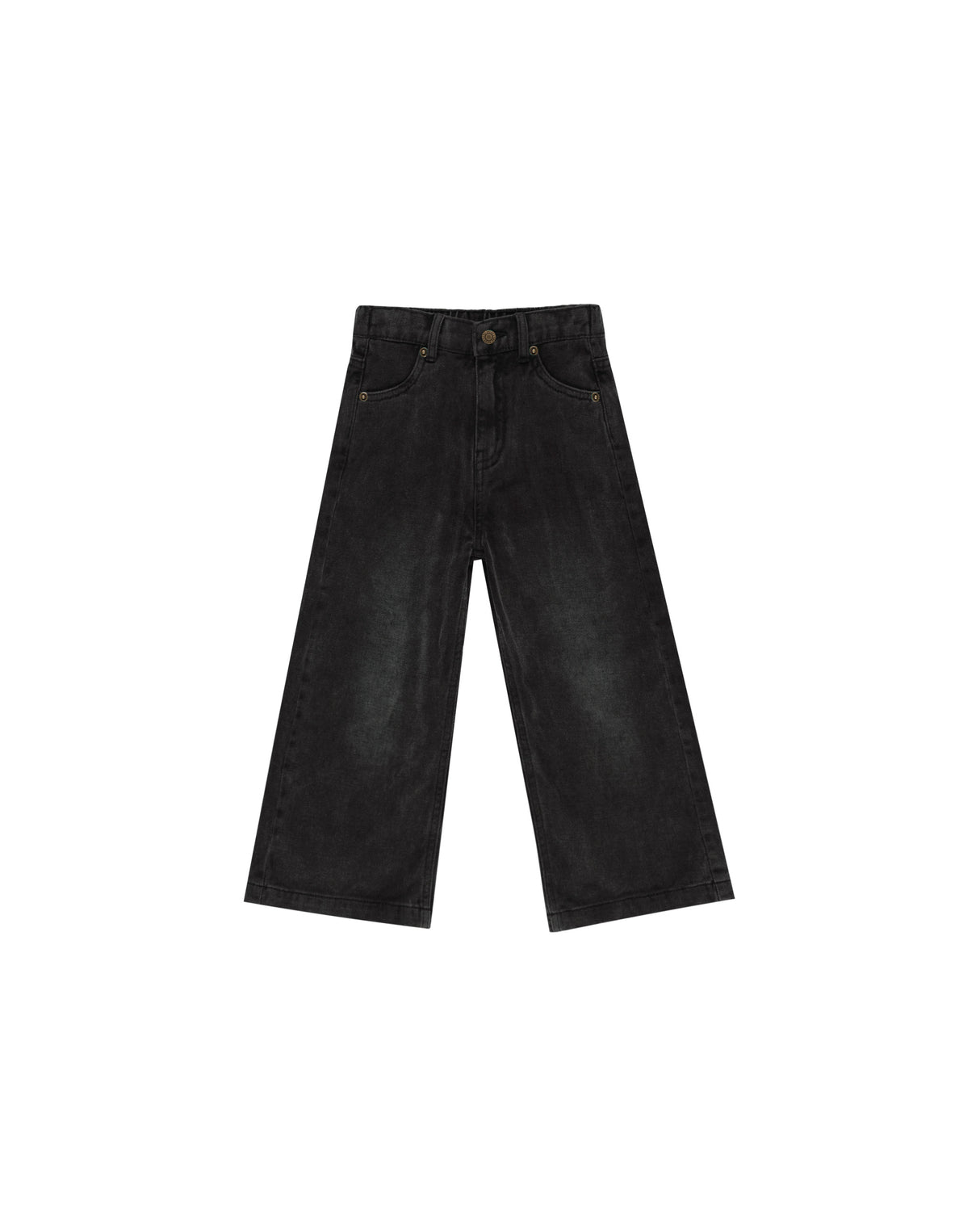 Straight Leg Pant || Washed Black by Rylee + Cru
