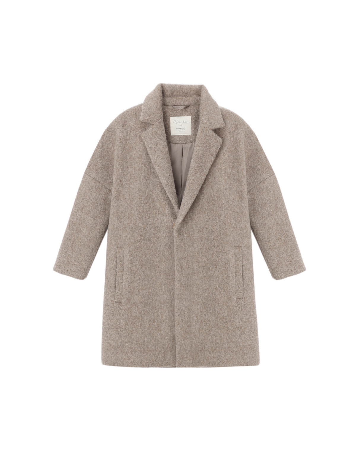 Presley Longline Coat || Camel by Rylee + Cru