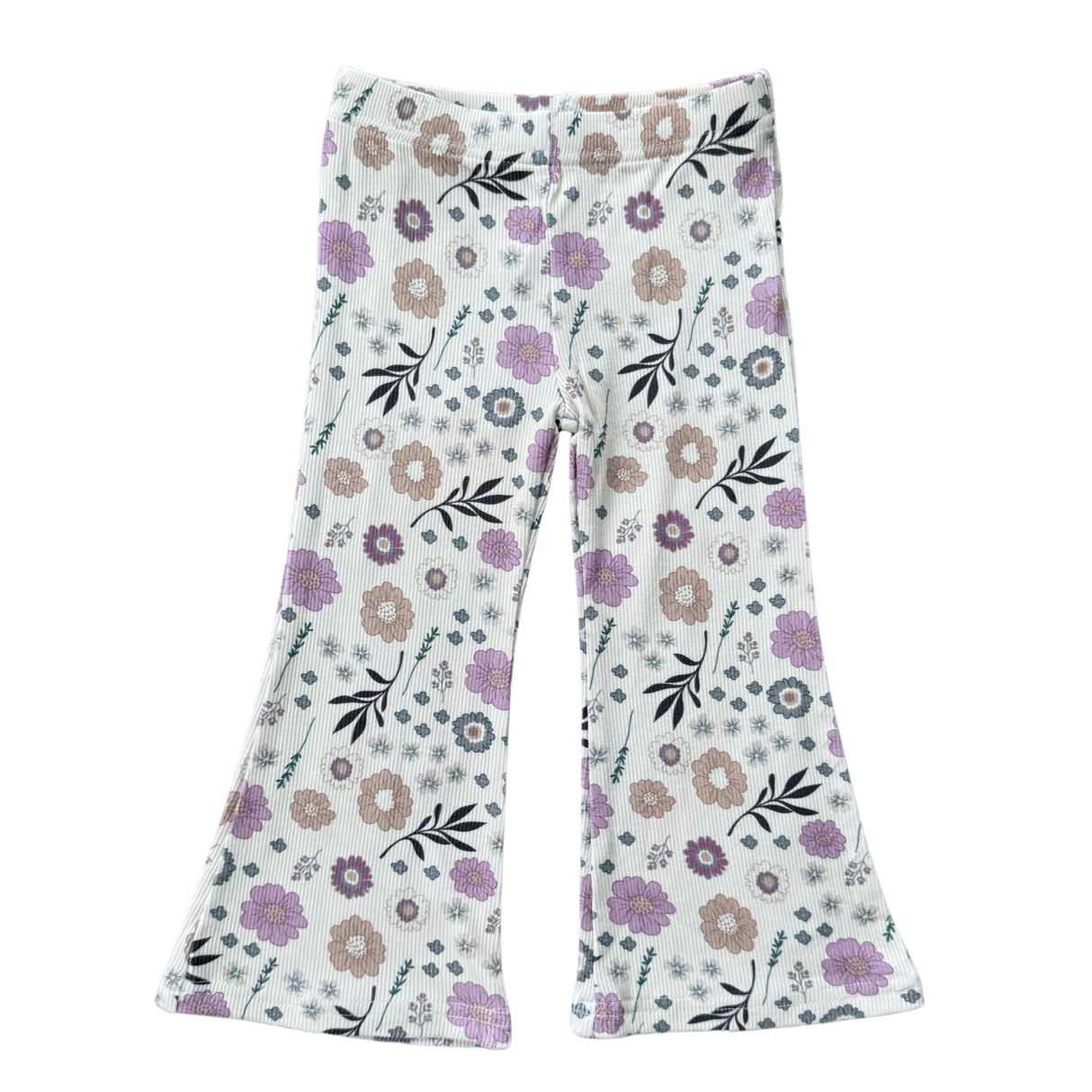 Flare Pants- Winter Floral by Babysprouts