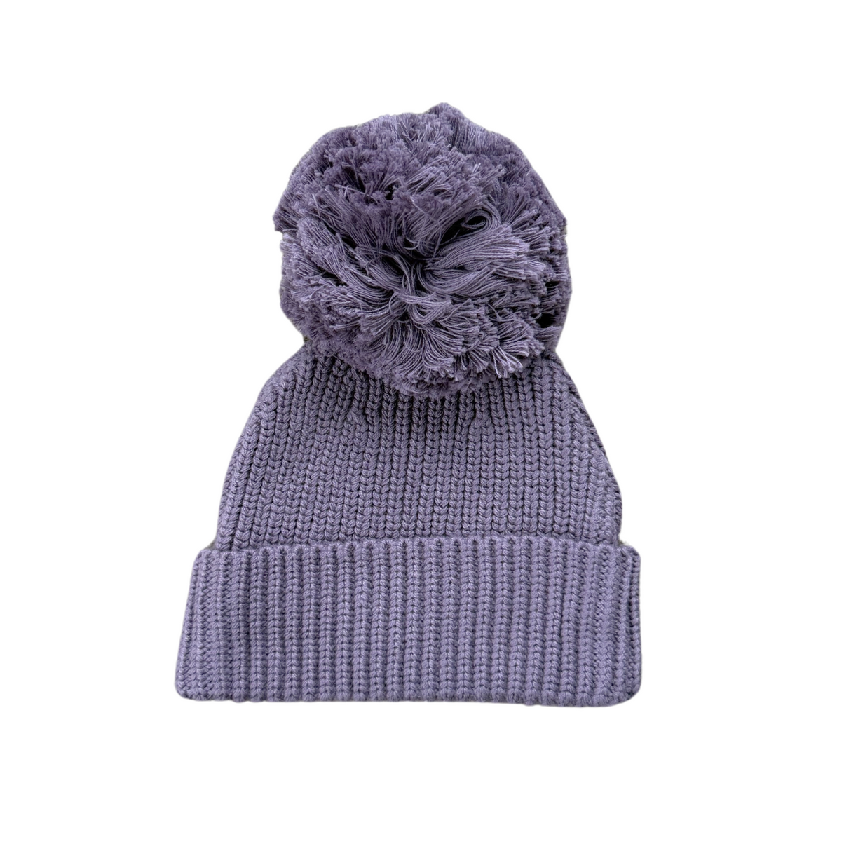 Knit Pom Hat- Plum by Babysprouts