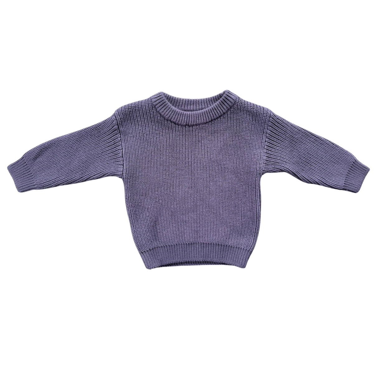 Knit Sweater- Plum by Babysprouts