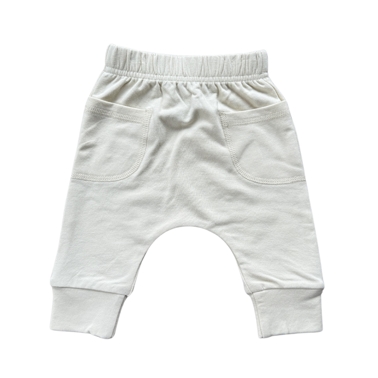 Baby Pocket Pants- Sand by Babysprouts