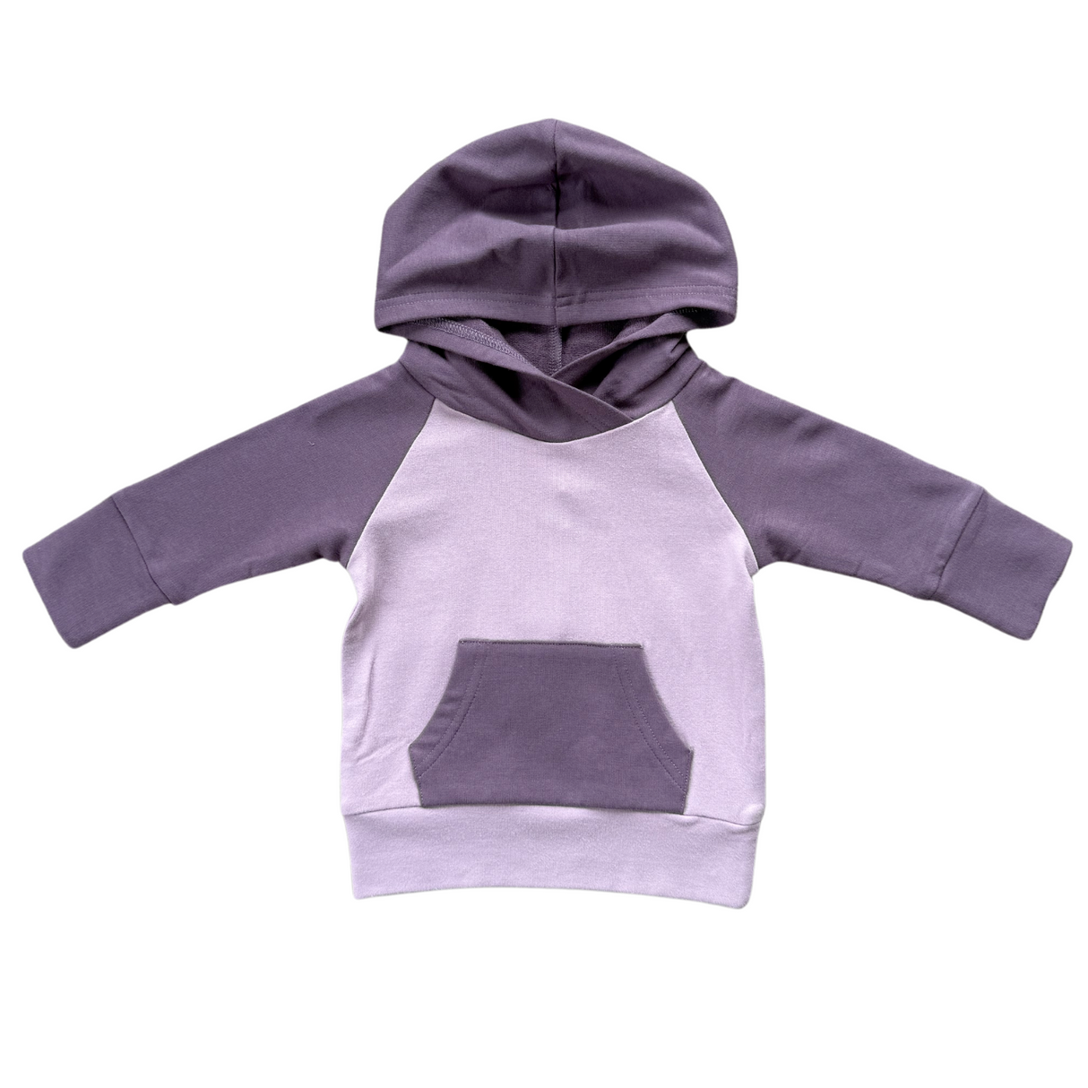 Raglan Hoodie- Plum by Babysprouts