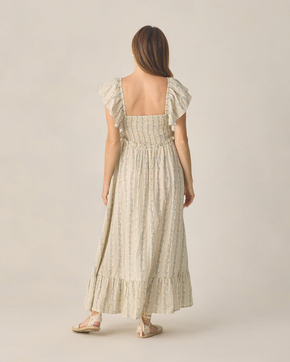 Francesca Dress | Blue Floral by Rylee + Cru