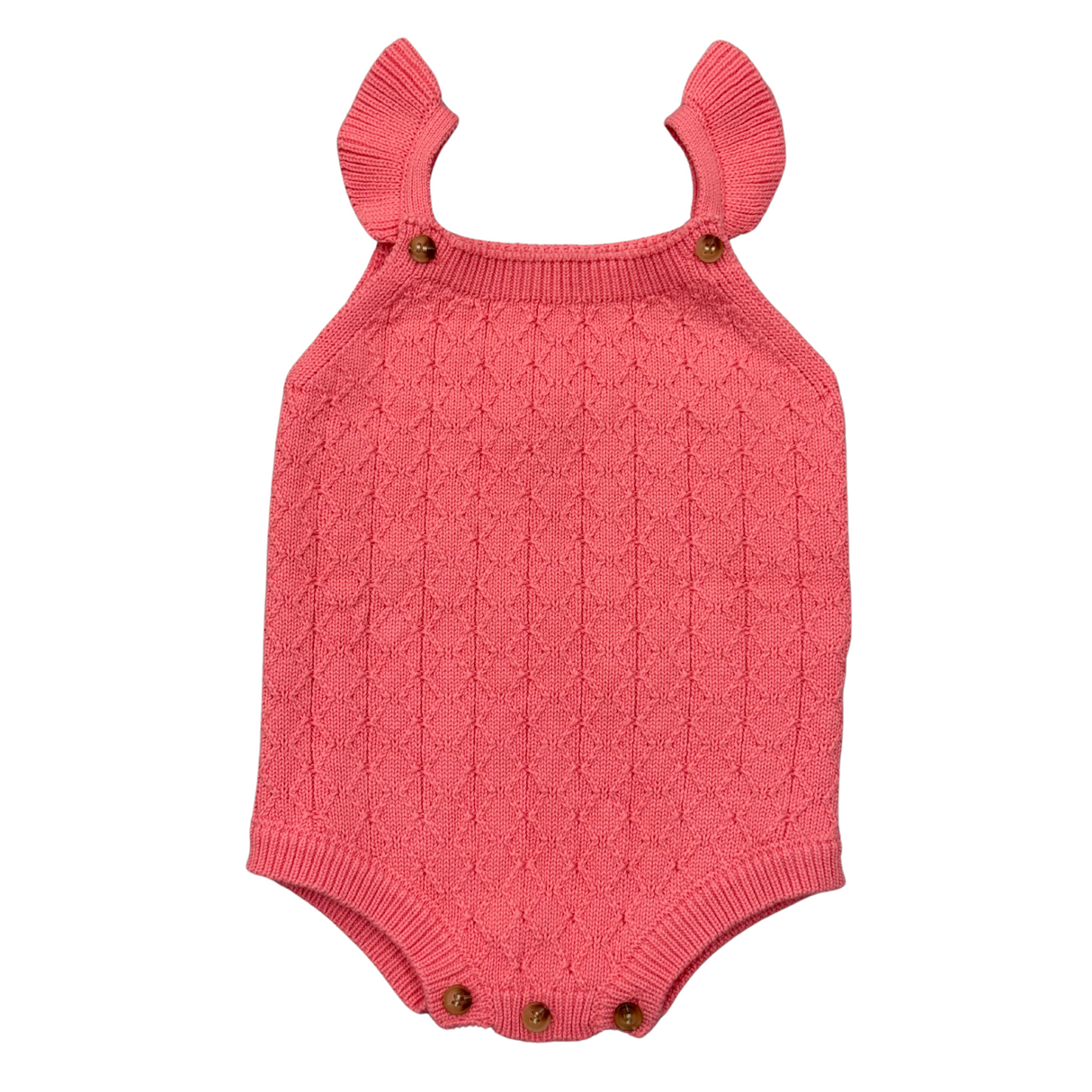 Baby Girl Knit Sweater Bodysuit- Strawberry Ice by Babysprouts