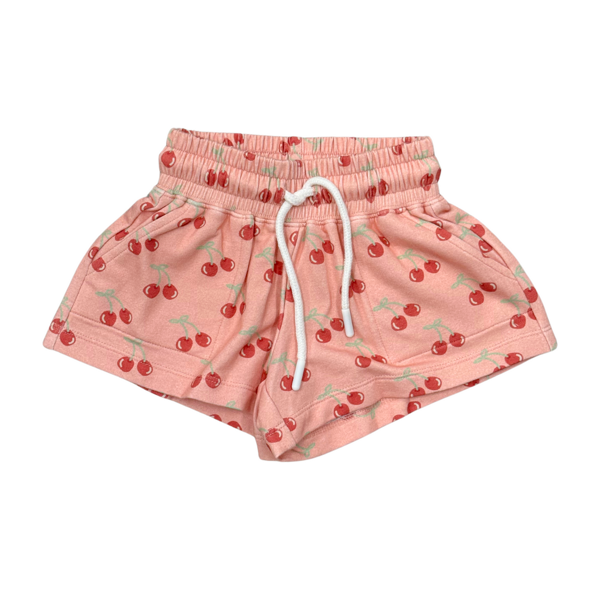 Terry Sweat Shorts- Cherries by Babysprouts