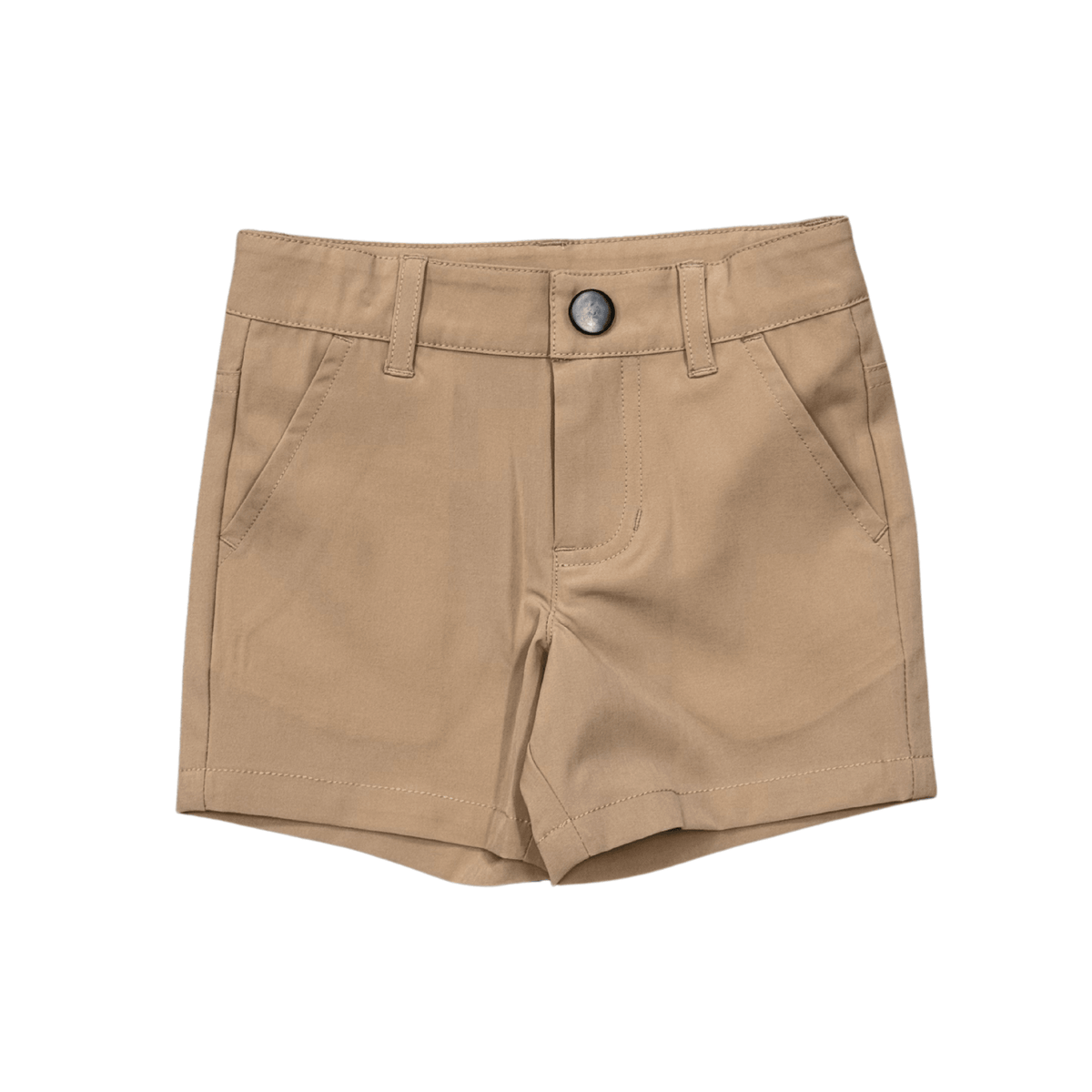 Boy's Dressy Shorts- Khaki by Babysprouts