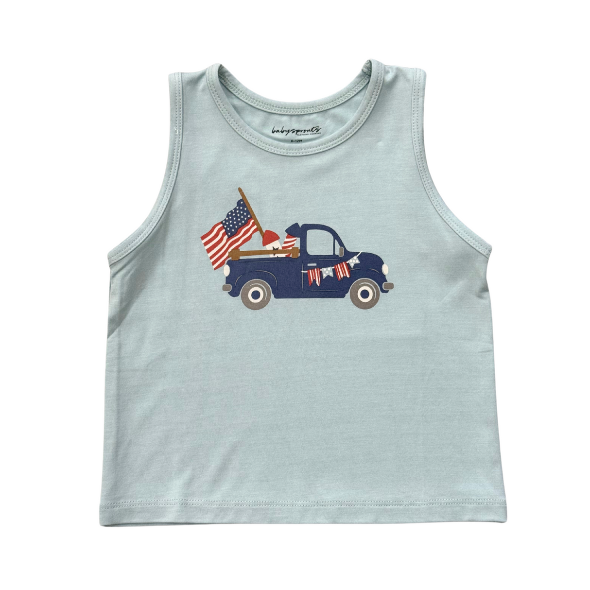 Boy's Tank Top- American Truck by Babysprouts