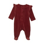 Velour Romper in Rosewood by Fixoni