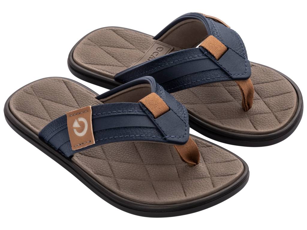 Malta IV Thong Kids - Brown/Blue by Cartago
