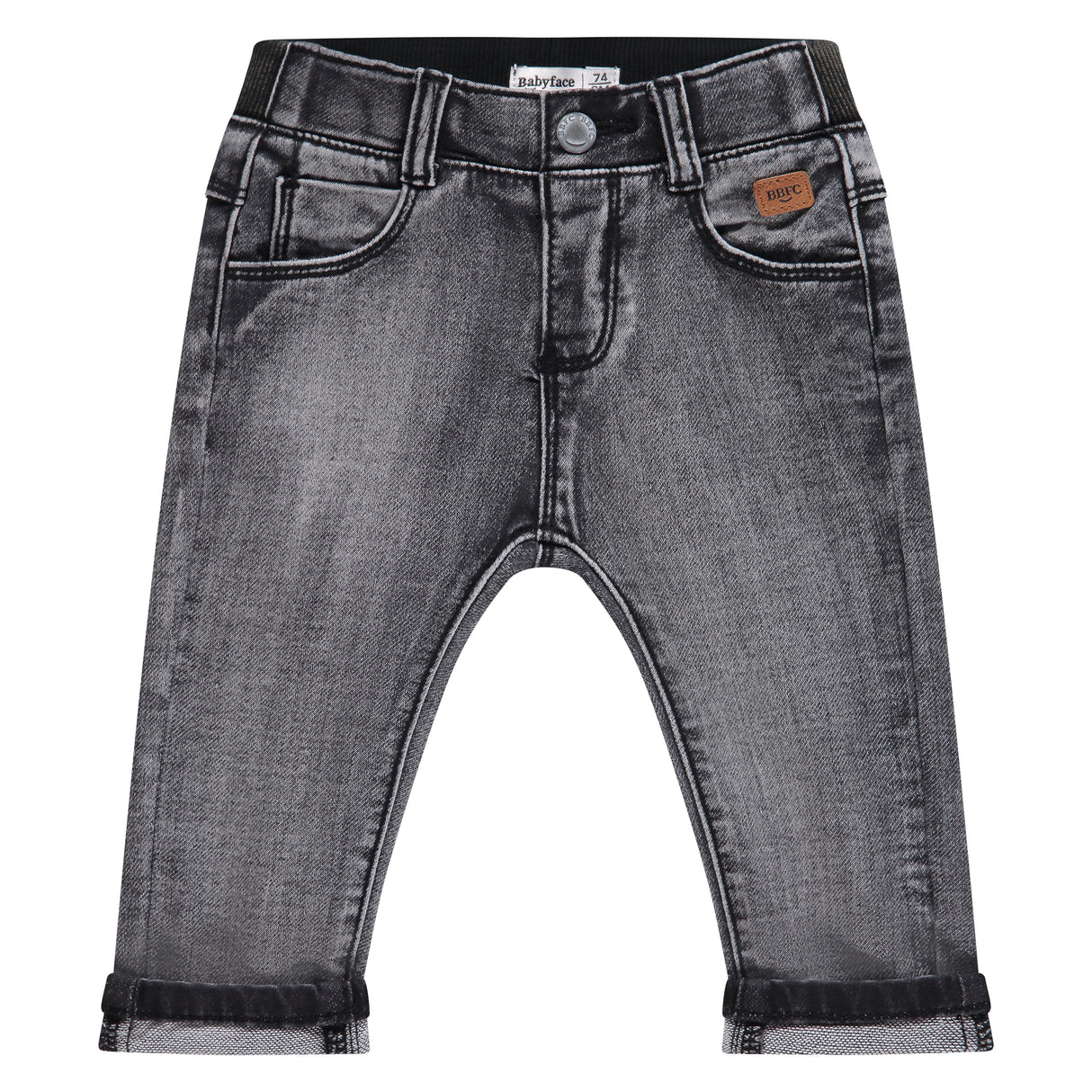 Baby Boy Jogg Denim- Dark Grey by Babyface