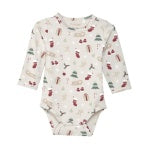 Long Sleeve Bodysuit in Holiday by Fixoni