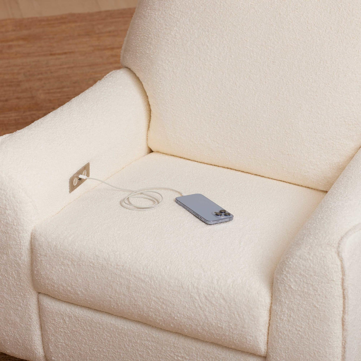 Babyletto Sunday Power Recliner and Swivel Glider